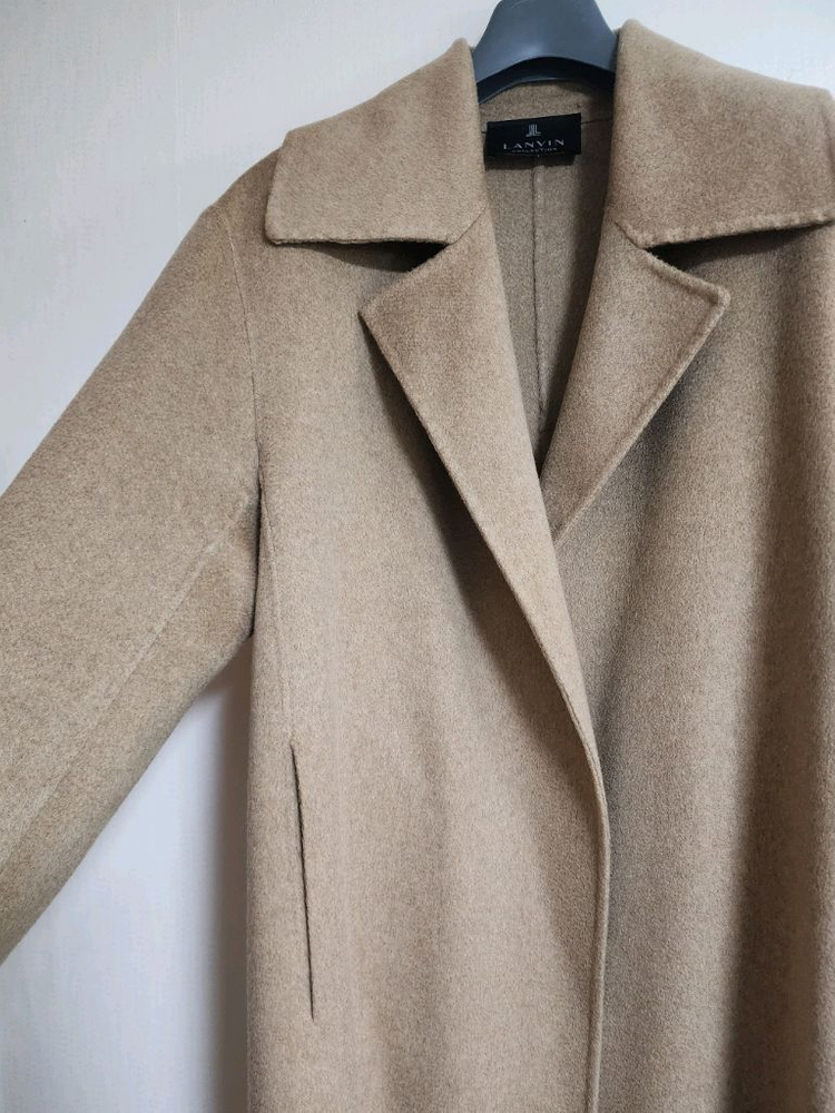 랑방컬렉션 캐시미어 코트(한섬 랑방 타임 오브제 미샤 마인 더캐시미어)--3