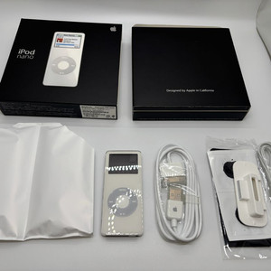 아이팟 나노 1세대 4g 화이트 풀박 이미지