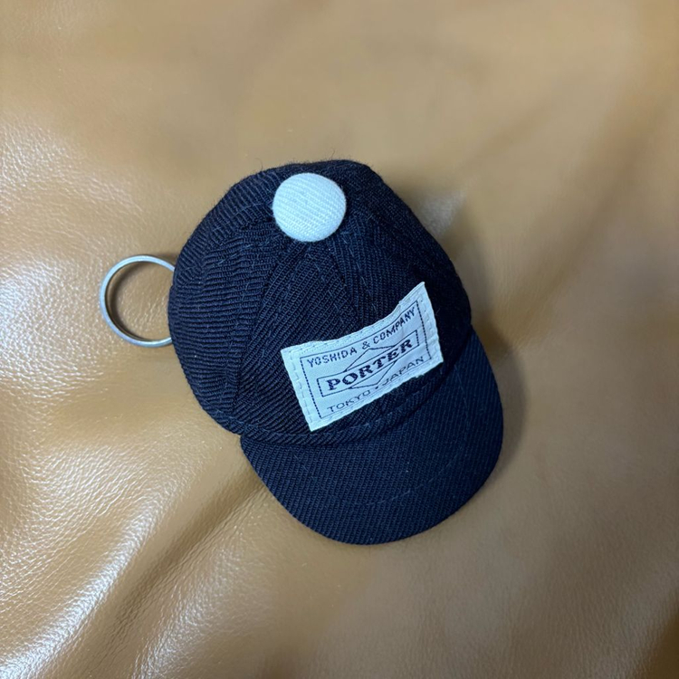 PORTER 포터 모자 캡 키체인 열쇠고리--4