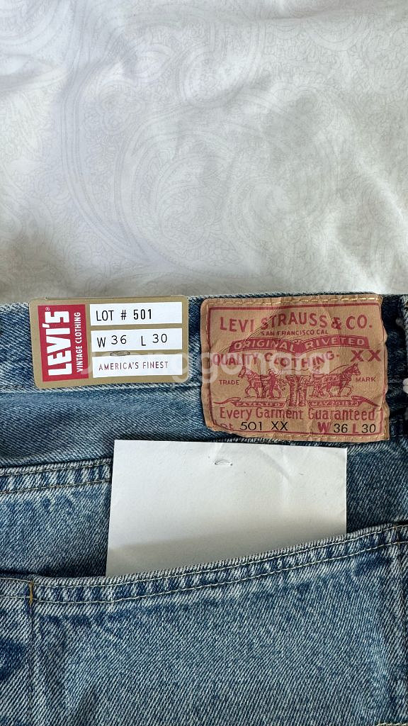 리바이스 lvc 블랙잭 36x30--3