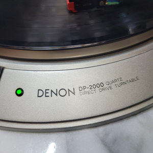 데논 DP 2000 대리석 턴테이블