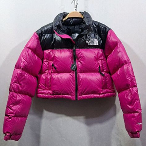 44~55 새상품 노스페이스눕시푸시아핑크 크롭패딩 여성숏패딩 겨울패딩 이미지