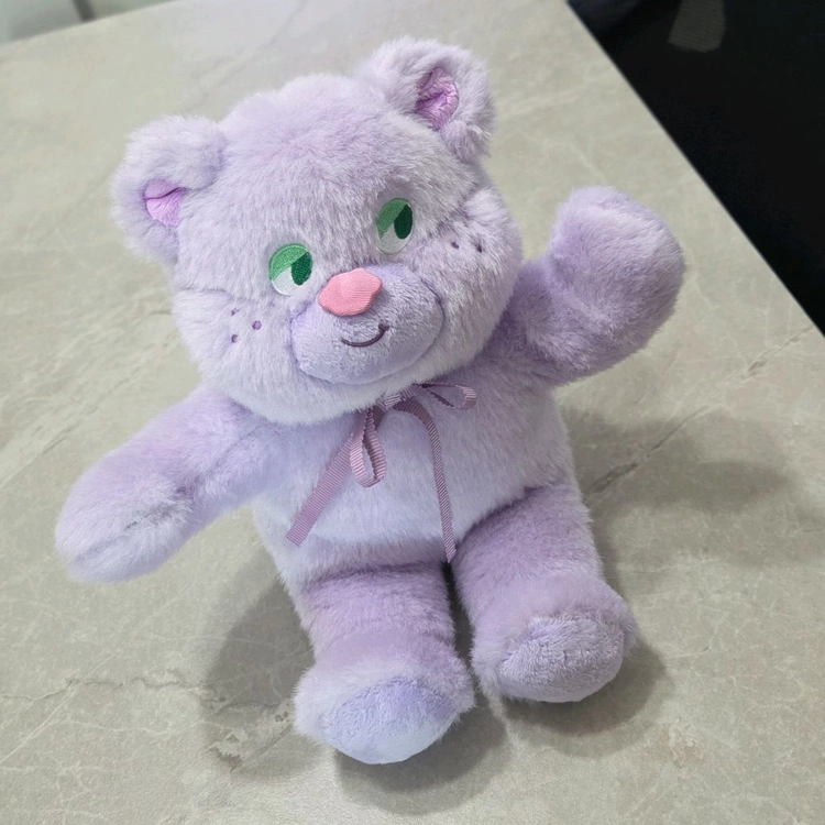 노티드 슈가베어 곰인형 라벤더 이미지