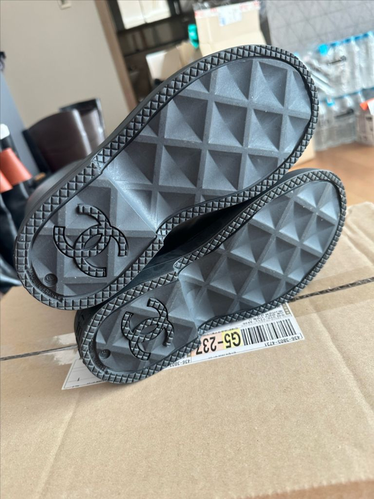 샤넬 레인부츠 풀박스--4