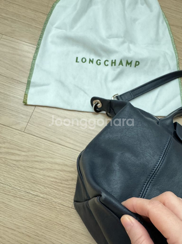 Longchamp 롱샴 르플리아쥬 가죽 가방--6