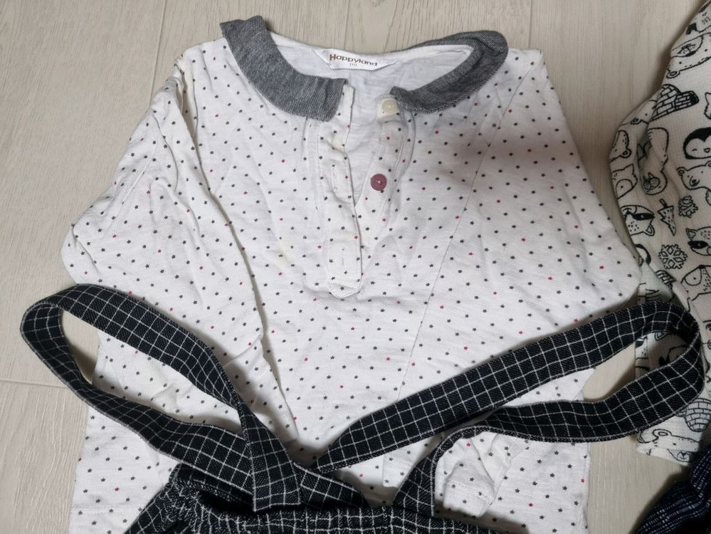 해피랜드 유아정장 외 멜빵옷 110 4~5세--1