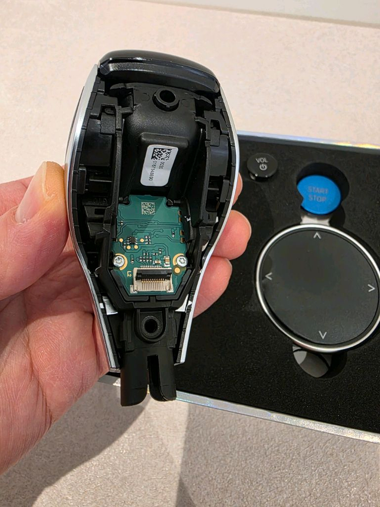 BMW 순정 기어봉, 조그 다이얼, 스타트버튼, 볼륨버튼 세트--1