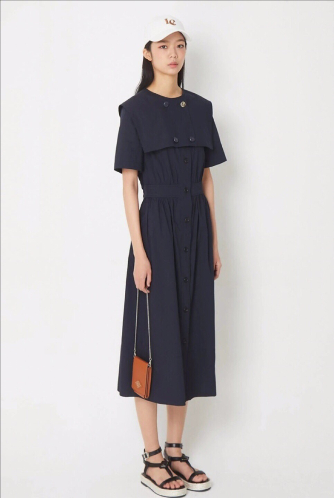 럭키슈에뜨 세일러카라 원피스 36--3