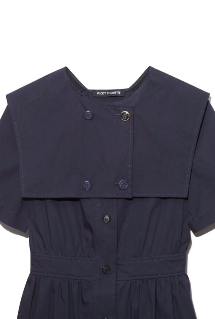 럭키슈에뜨 세일러카라 원피스 36--4