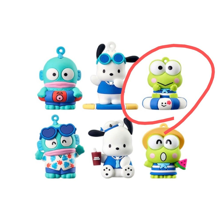 산리오 케로피 피규어 3종 세트--3