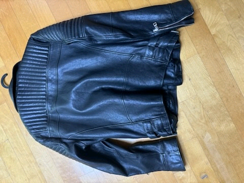 느와르라르메스 가죽 바이커 라이더 자켓 팝니다 이미지