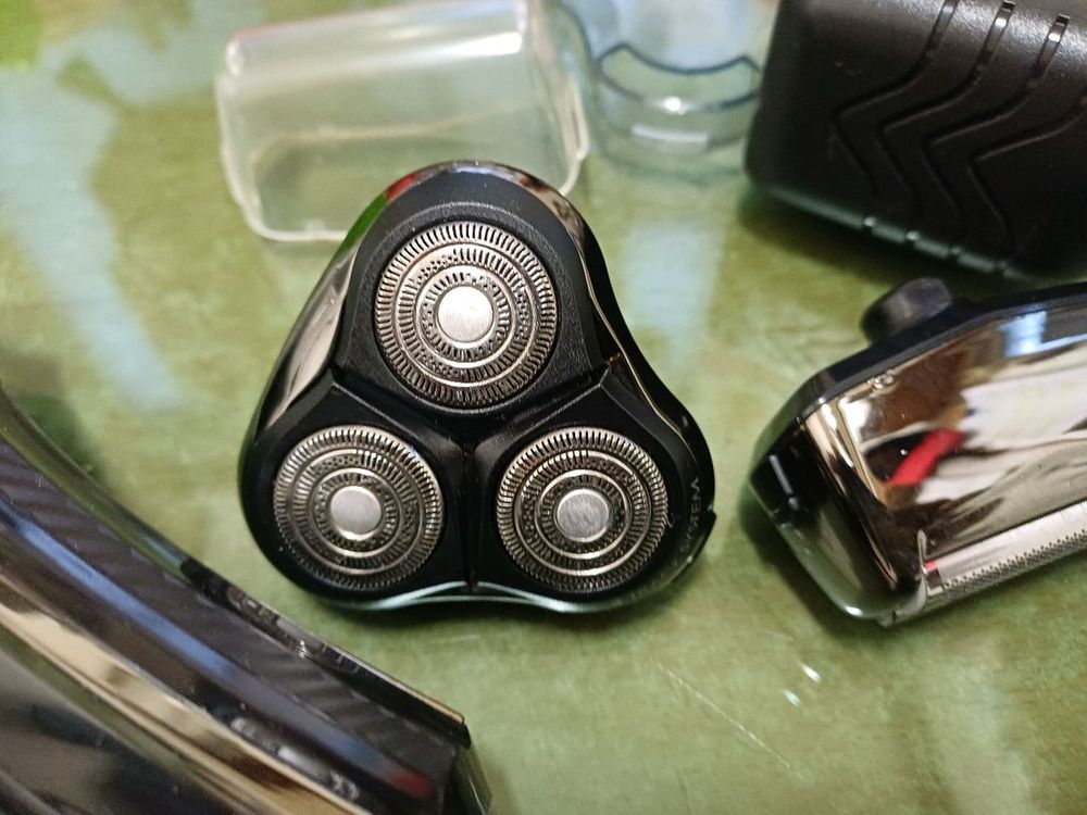 헤임 전기면도기 3헤드 로터리 방식--1