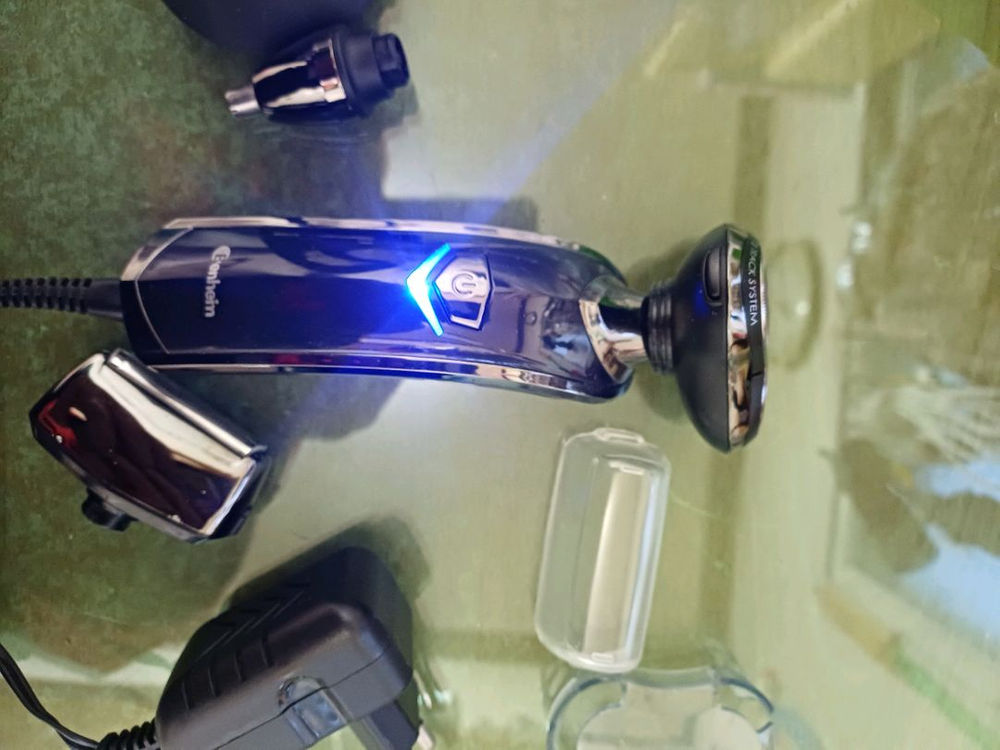 헤임 전기면도기 3헤드 로터리 방식--5