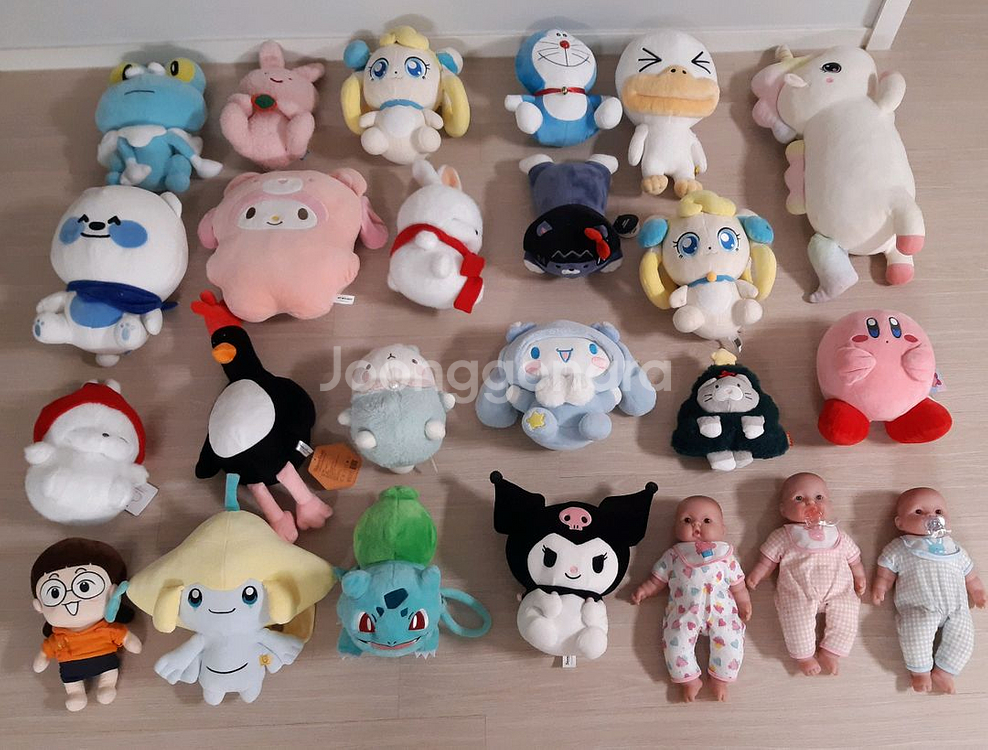 대형 곰인형, 마이멜로디 라인프렌즈 카카오 도라에몽--4