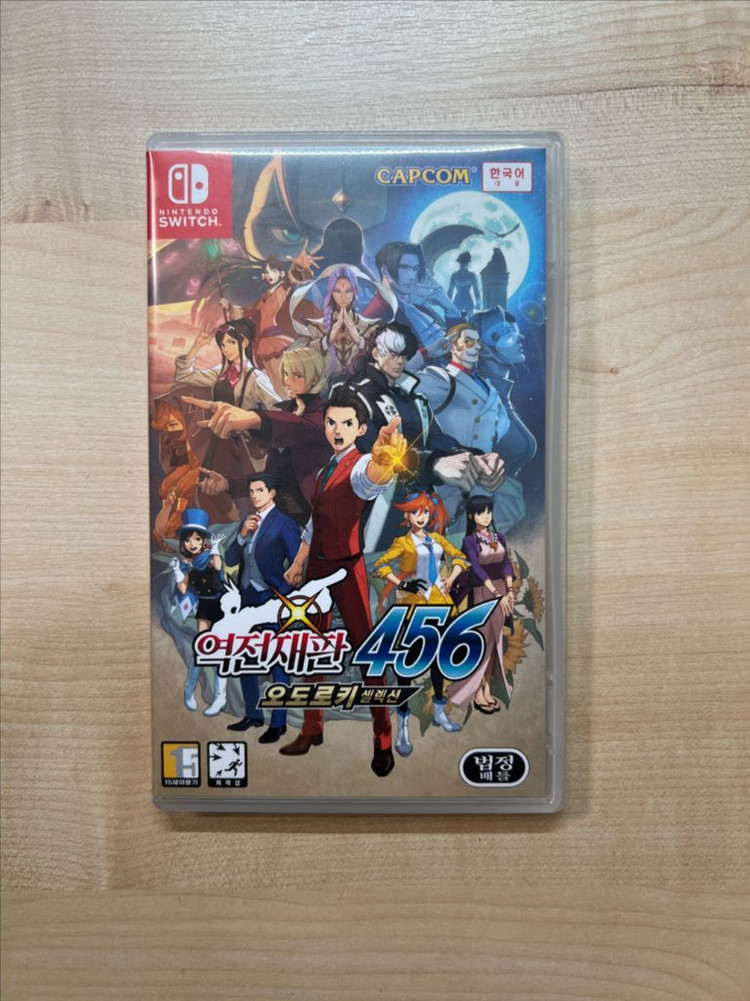 닌텐도 스위치 역전재판 456 오도로키 셀렉션--1