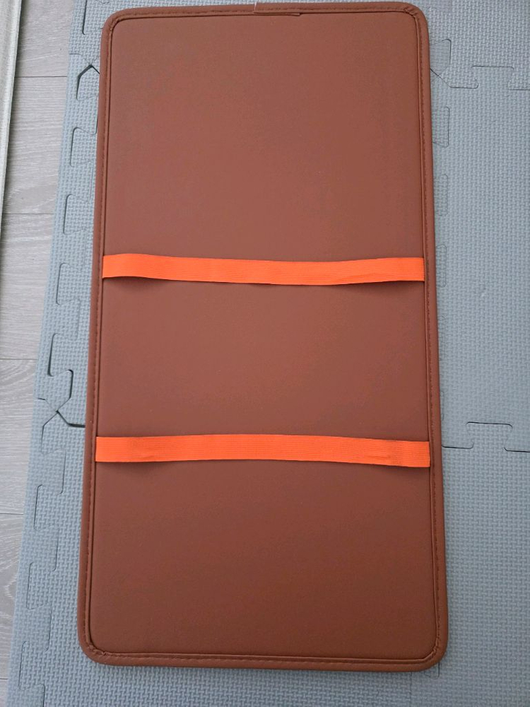 더뉴산타페TM 2열 수납용 보조의자, 실리콘버튼커버, 네비 휴대폰거치대--4