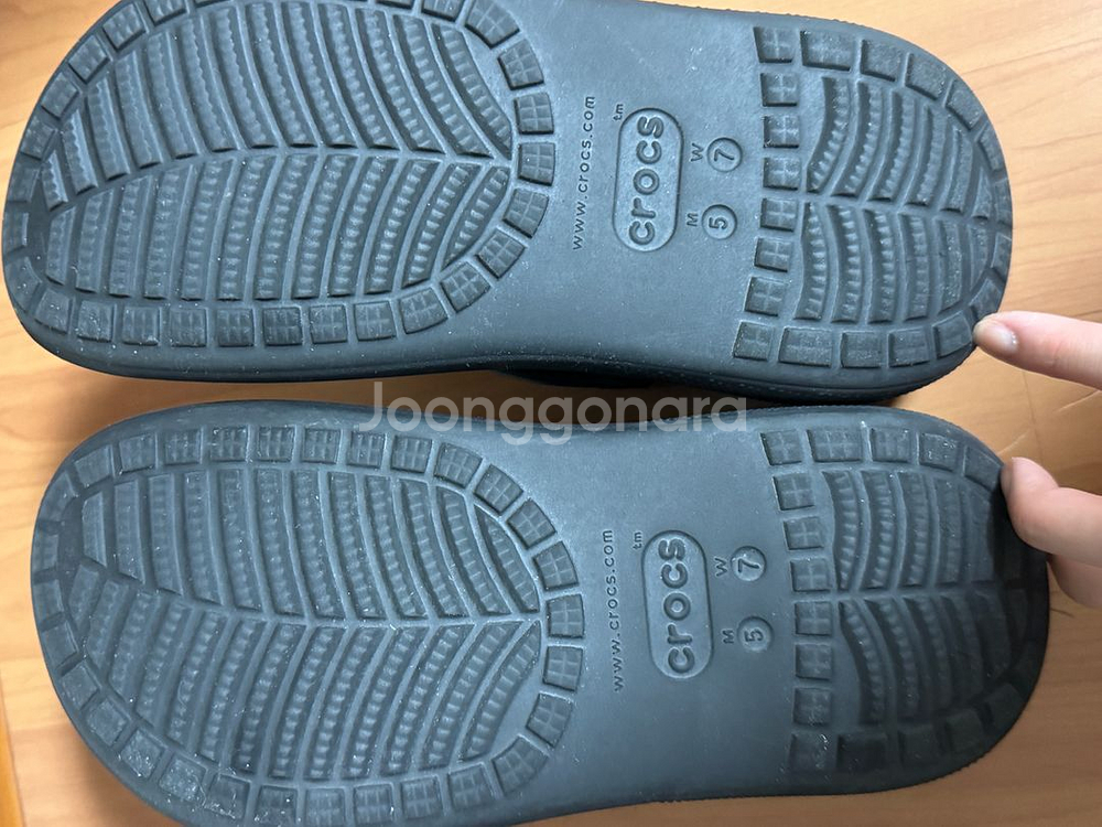 크록스 크러쉬 클로그--3