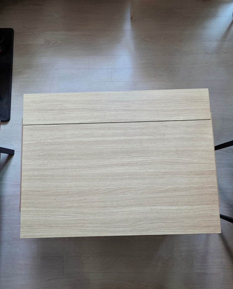 삼익가구 프라임 전동 USB 홈바 안락 거실 컵홀더 쇼파 4인용 가죽 소파 리클라이너, 스페이스 리프트 테이블--8