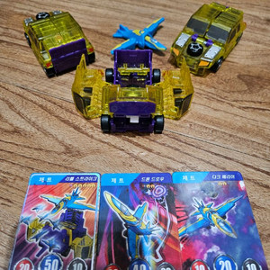 터닝메카드 제트 옐로우 + 카드 3장