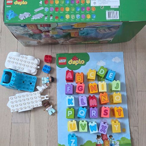 [판매] 우리 아이 첫 알파벳 학습, 레고 듀플로 10915 알파벳 트럭
