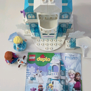 레고 듀플로 10899 겨울왕국 얼음성 상태 좋은 중고 판매