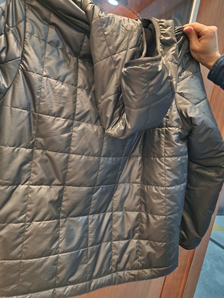 나이키 퀼팅 패딩 점퍼 블랙 M-L 사이즈 남녀공용 자켓 이미지