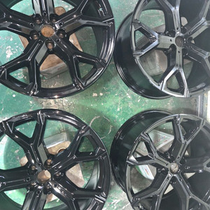 BMW 741M X5,X6 21인치 순정 블랙유광 분체도장 휠