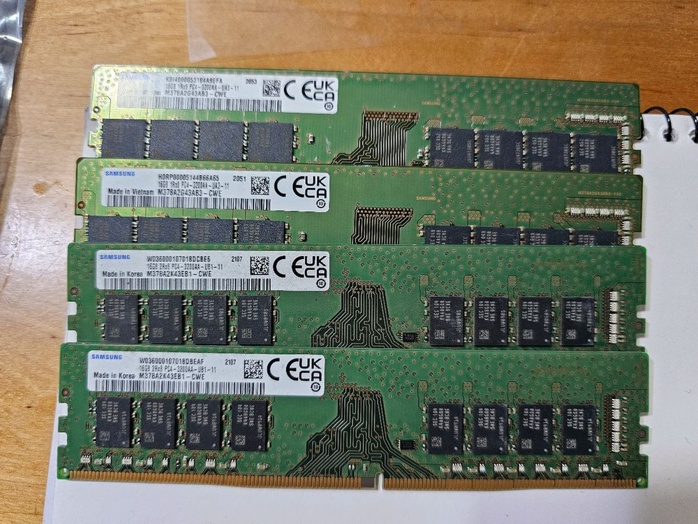 삼성 램 DDR4 4G 8G 16G 32G RAM--1