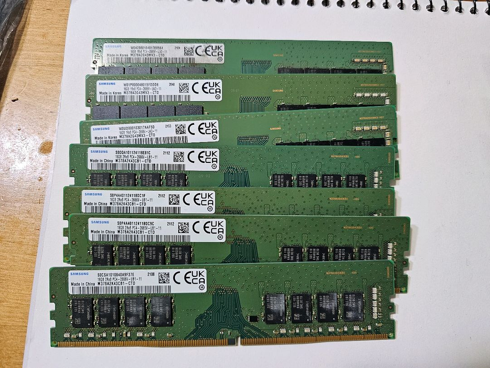 삼성 램 DDR4 4G 8G 16G 32G RAM--2