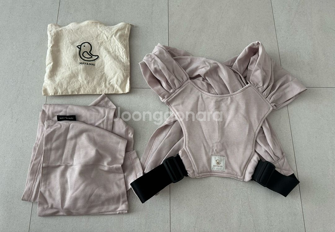 메이앤마이 쿨매쉬 꿀잠슬링 아기띠--0