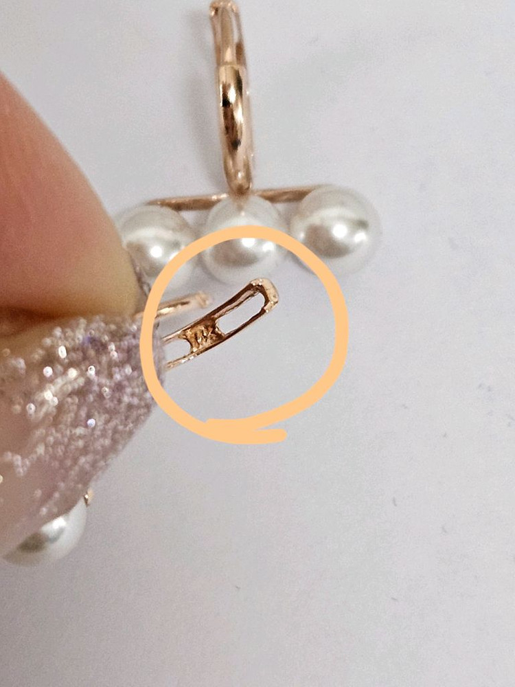 14k 귀걸이 새상품--1