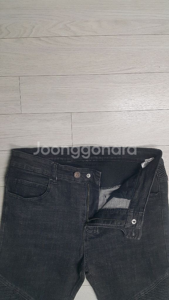 4계절용 오토바이청바지(사방스판) 32인치(No.935)S급! 보호대주머니있음!--3