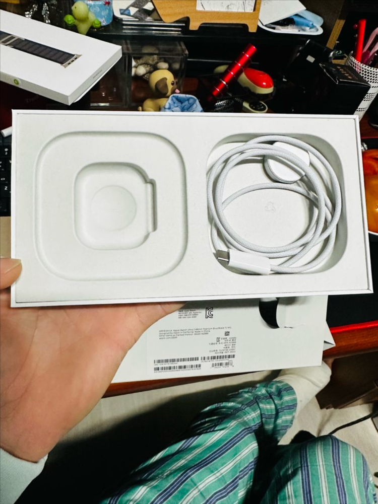 스마트워치 울트라 실버 45mm--4