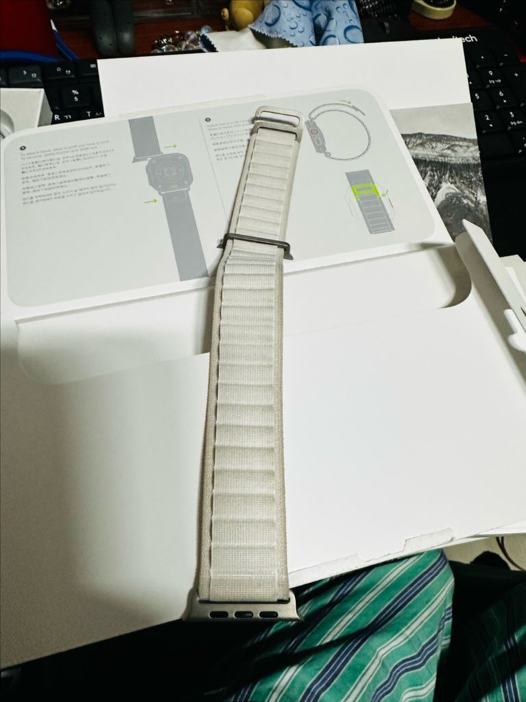 스마트워치 울트라 실버 45mm--5