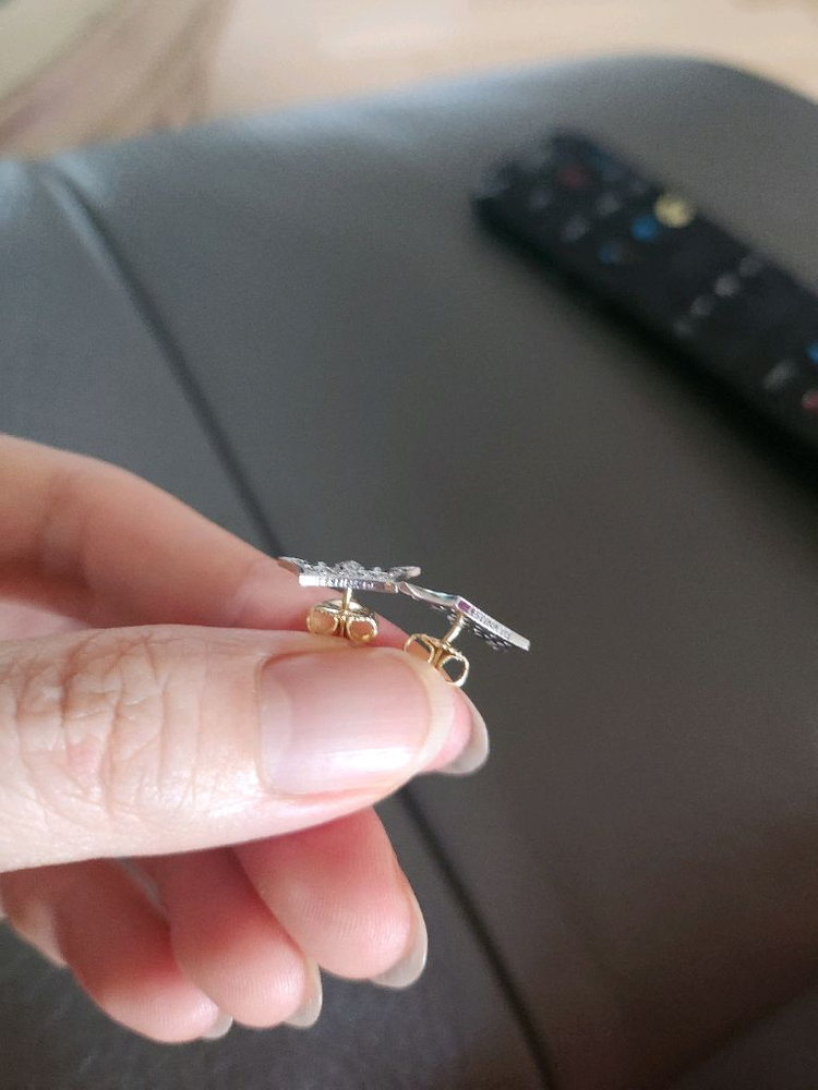 14k제이에스티나 김연아 귀걸이--1