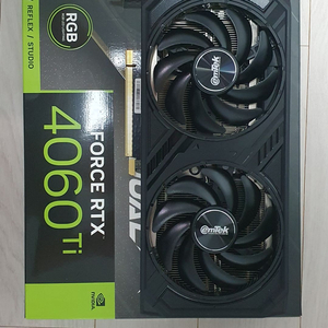 지포스 RTX 4060 Ti 그래픽카드