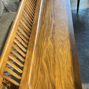 우리꼴자연가구 원목 벤치의자6인