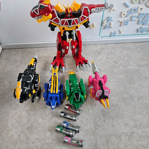 파워레인저 다이노포스 티라노킹1~5