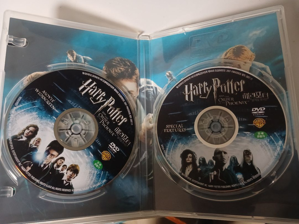 해리포터 불사조 기사단 DVD 스페셜 에디션 2disc--1