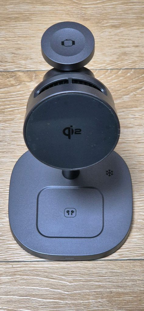 qi2 3in1 반도체 냉각 22.5w 맥세이프 무선 충전기--1