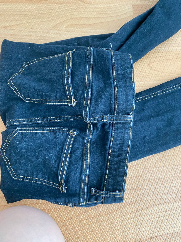 메이진스 일자슬림핏 데님--4