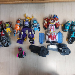 파워레인저 갤럭시포스 갤랙시킹 기간트 피닉스 드래곤엠