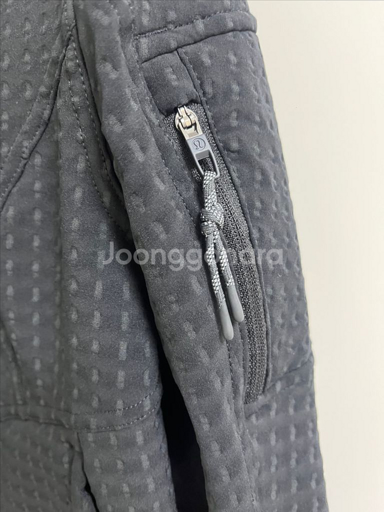 룰루레몬 여성 크롭 집업 자켓 6 블랙--2