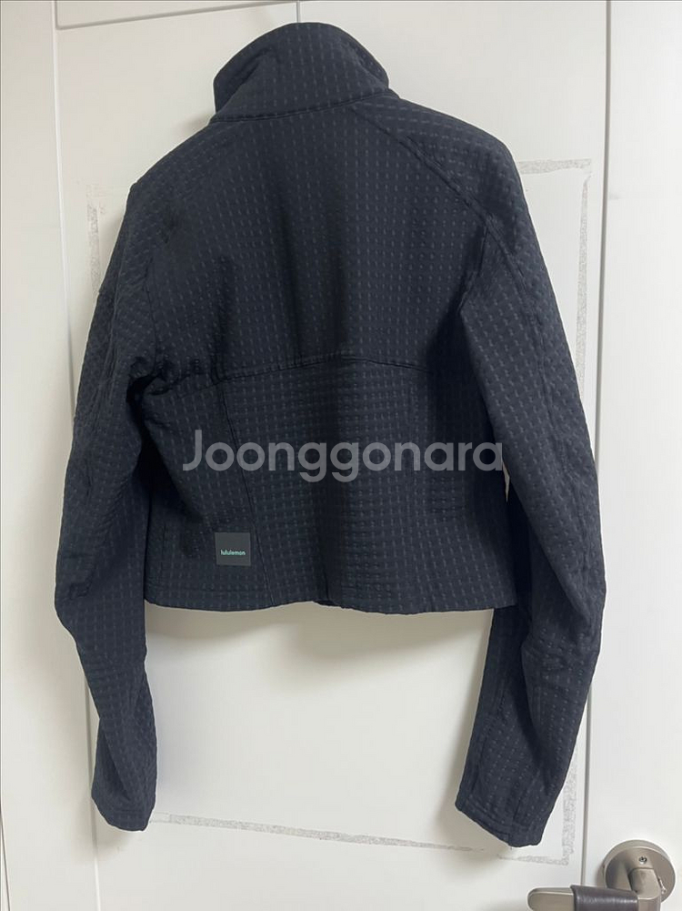 룰루레몬 여성 크롭 집업 자켓 6 블랙--4