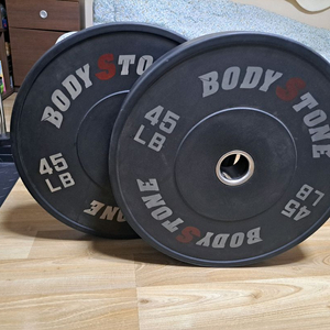 범퍼플레이트 (범퍼원판) 45lb (20.4kg) 2장