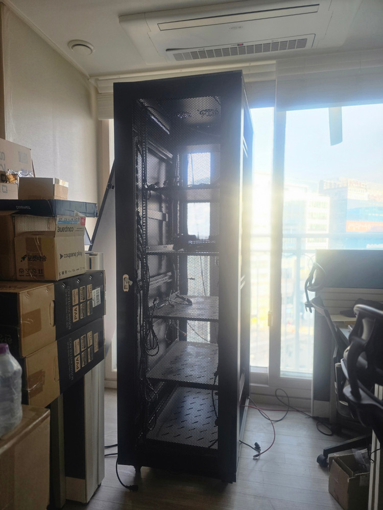 [급정리] GIGAWAVE 42U 서버랙 60만 / 사무실 이전--1