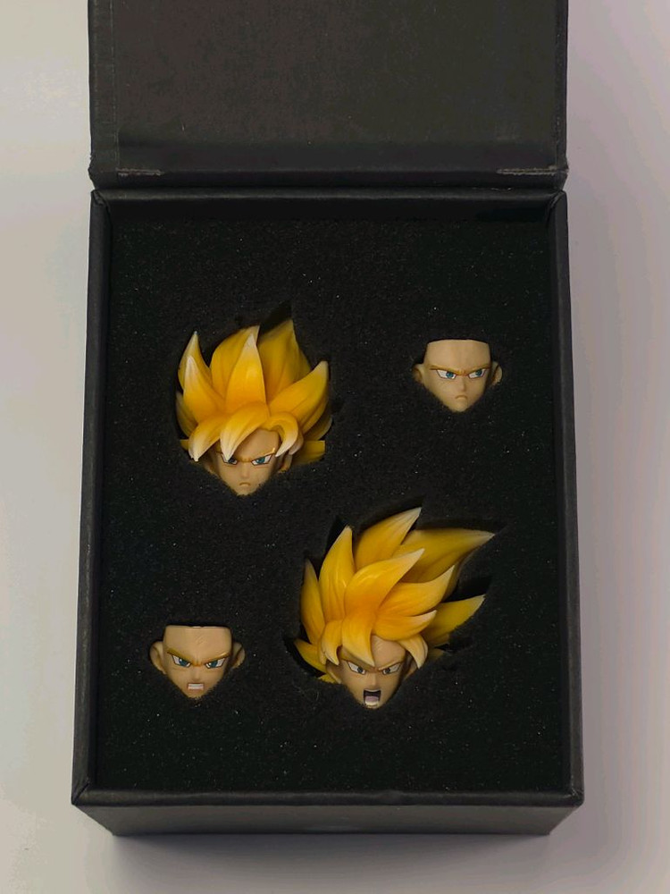 SHF 손오공 커스텀 헤드(초1) 블랙홀 드래곤볼--0