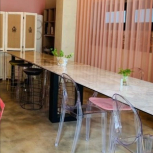 천연대리석 대형 테이블 작업대 2개