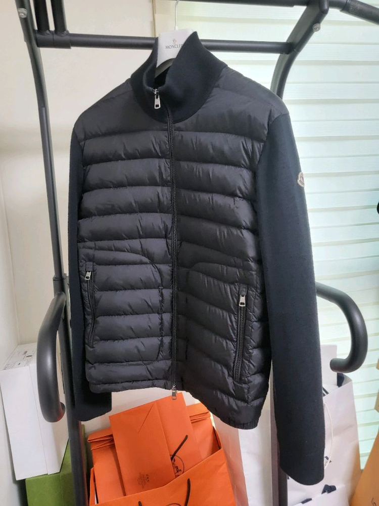 23FW 몽클레어 트리콧 니트패딩 XL--0