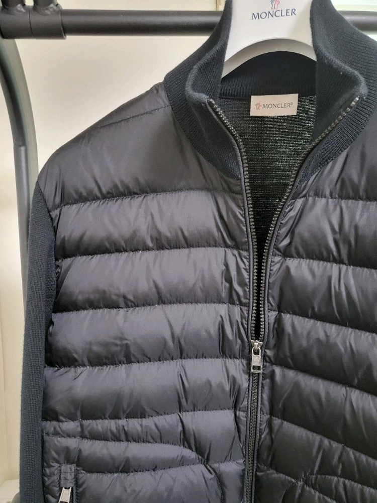 23FW 몽클레어 트리콧 니트패딩 XL--3